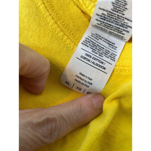 Play More Be Happy Lake Charles Smile Face Tshirt Size XL Woman’s - Picture 9 of 9